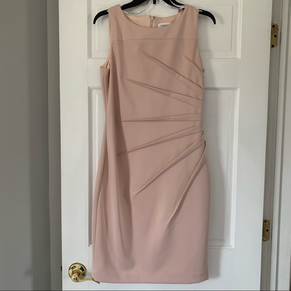 Calvin Klein Blush Pink Dress Size 10